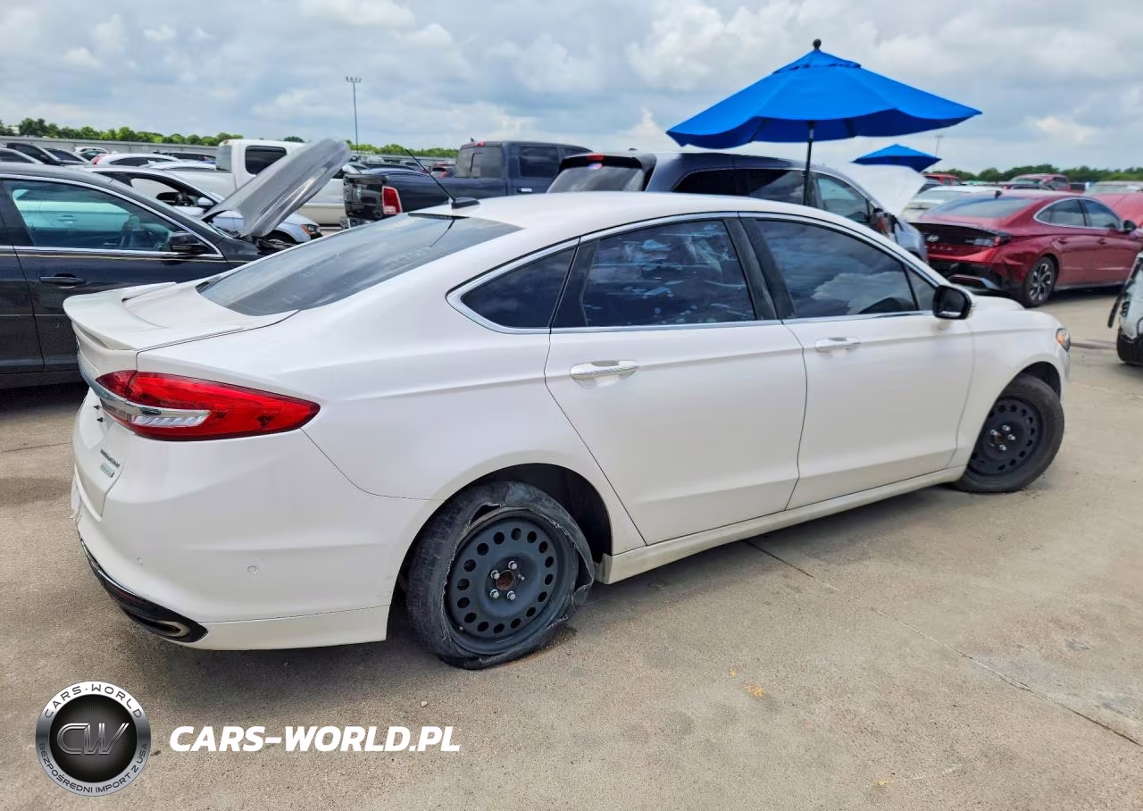 2017 Ford Fusion Titanium VIN:3FA6P0K91HR266775 - 3