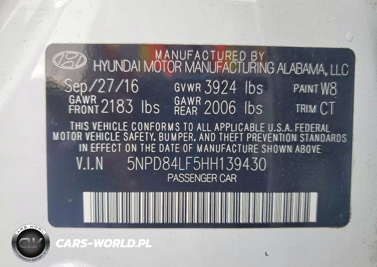 2017 Hyundai Elantra Value Edition VIN:5NPD84LF5HH139430 - 12
