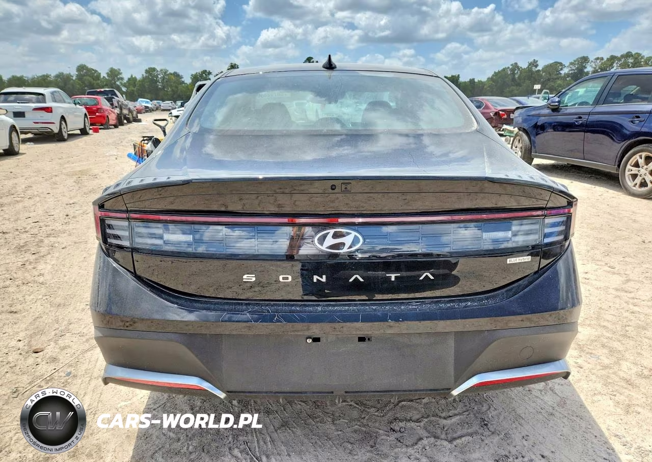 2026 Hyundai Sonata Hybrid Blue VIN:KMHL24JJ6TA157922 - 6