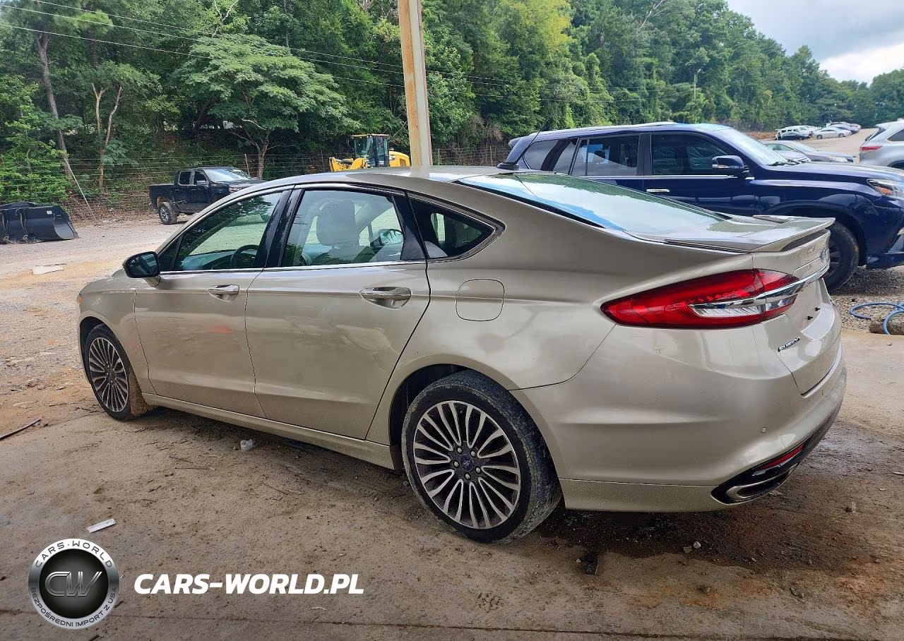 2018 Ford Fusion Titanium-Platinum VIN:3FA6P0D94JR262982 - 2