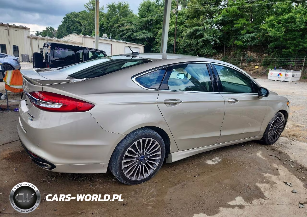 2018 Ford Fusion Titanium-Platinum VIN:3FA6P0D94JR262982 - 3