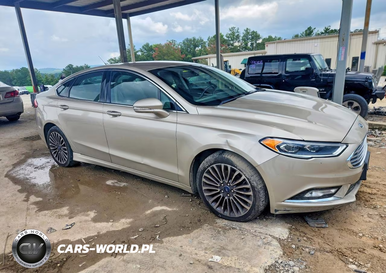 2018 Ford Fusion Titanium-Platinum VIN:3FA6P0D94JR262982 - 4