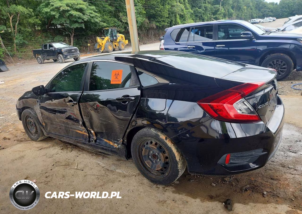 2018 Honda Civic Lx VIN:2HGFC2F59JH536170 - 2