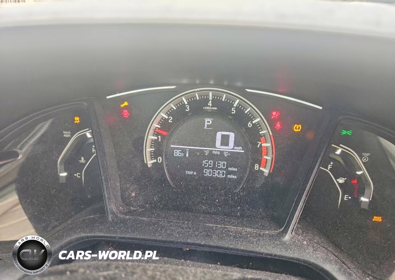 2018 Honda Civic Lx VIN:2HGFC2F59JH536170 - 9