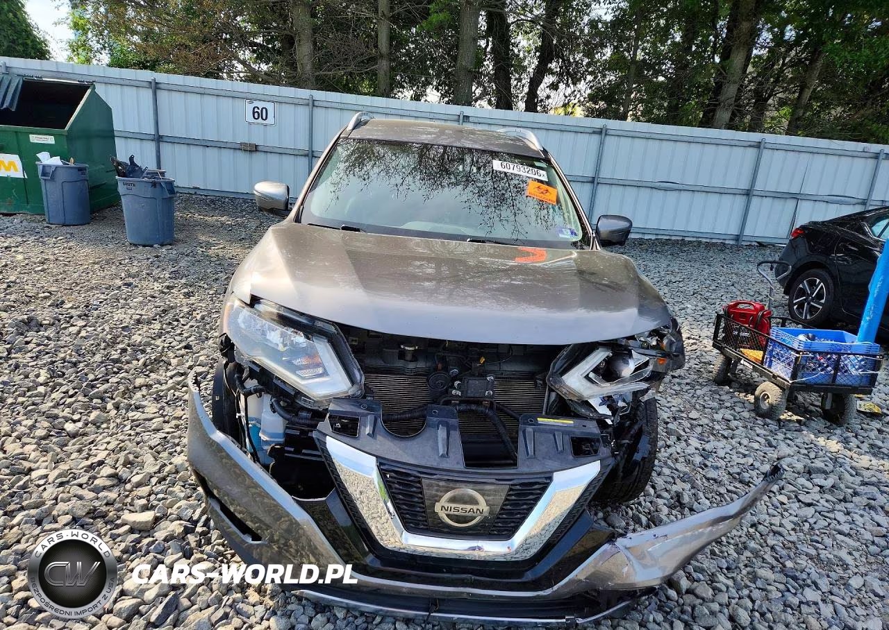2017 Nissan Rogue Sl VIN:JN8AT2MV0HW280335 - 5