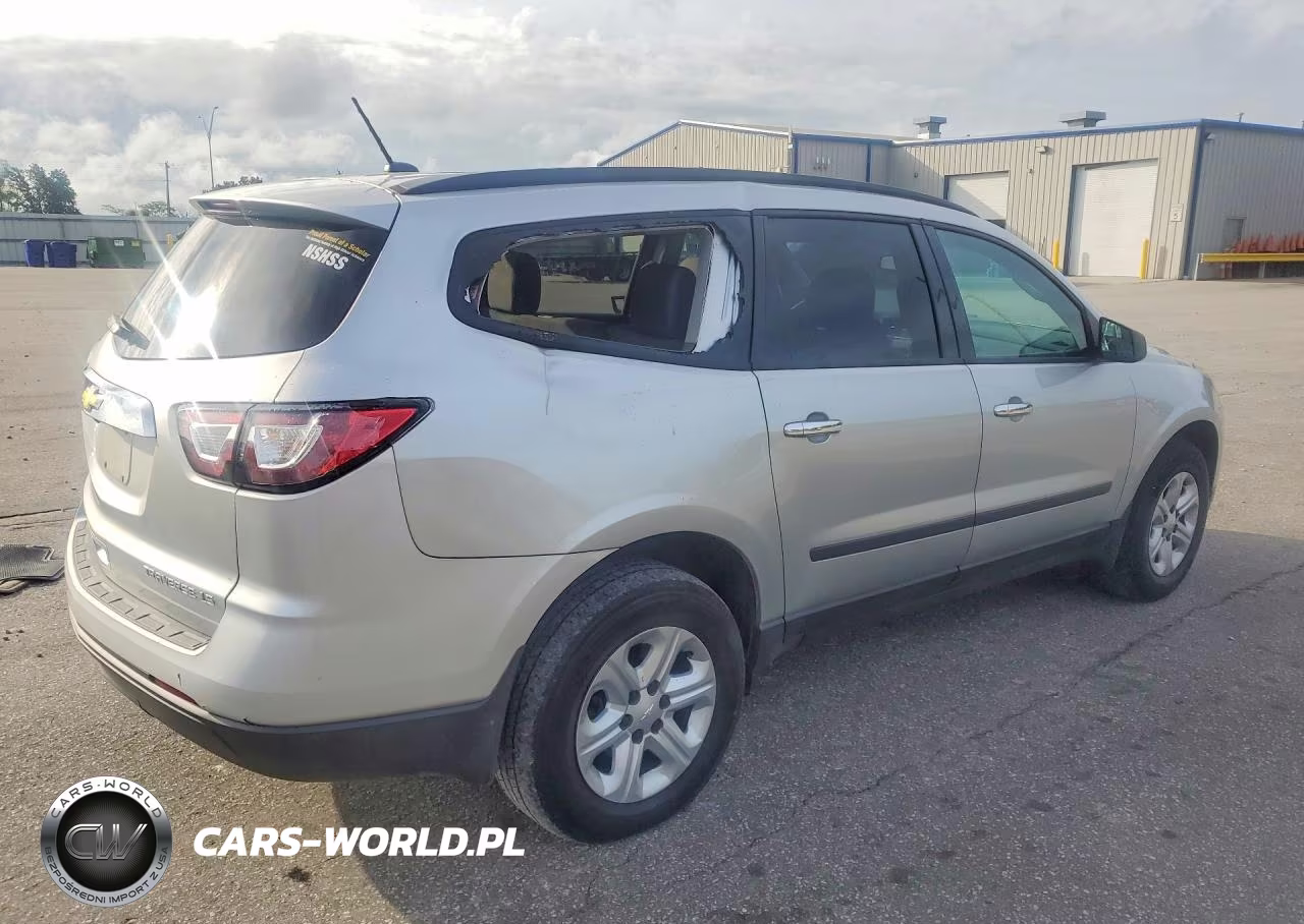 2014 Chevrolet Traverse Ls VIN:1GNKRFED8EJ234022 - 3