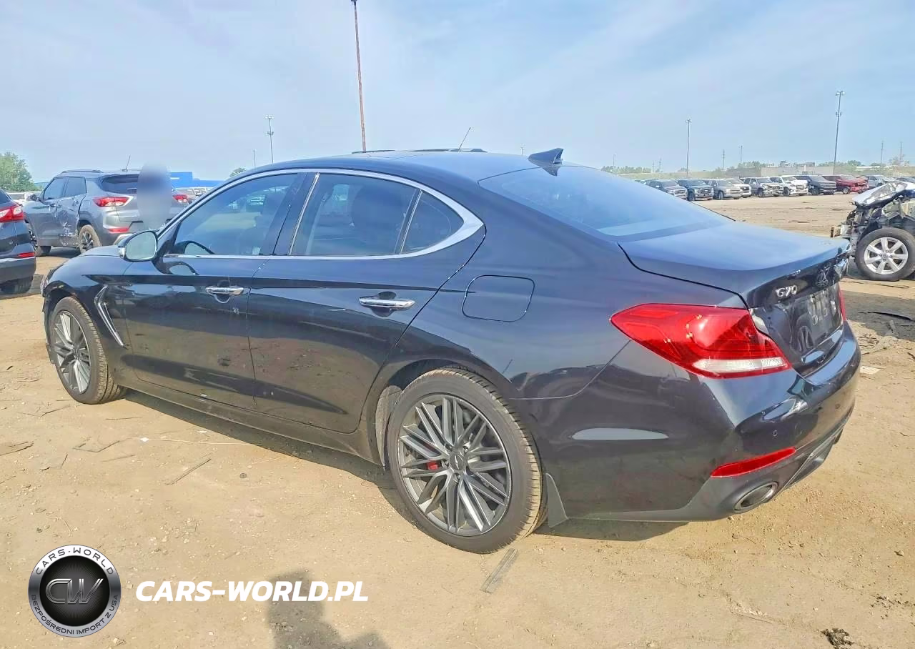 2019 Genesis G70 Elite VIN:KMTG74LE1KU025091 - 2