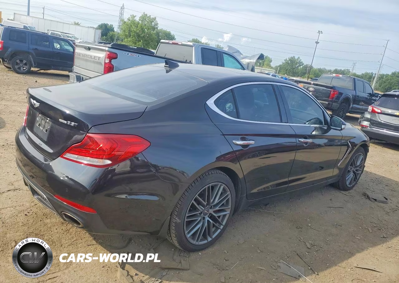 2019 Genesis G70 Elite VIN:KMTG74LE1KU025091 - 3