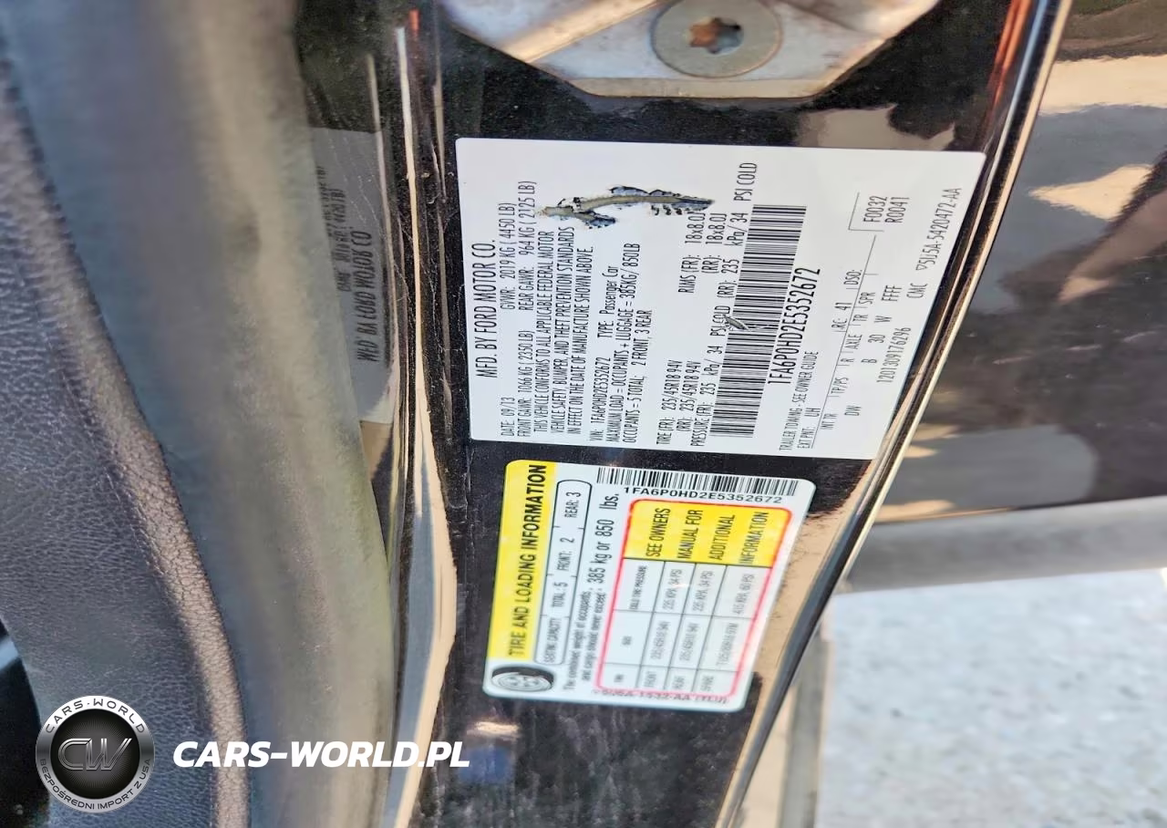 2014 Ford Fusion Se VIN:1FA6P0HD2E5352672 - 12