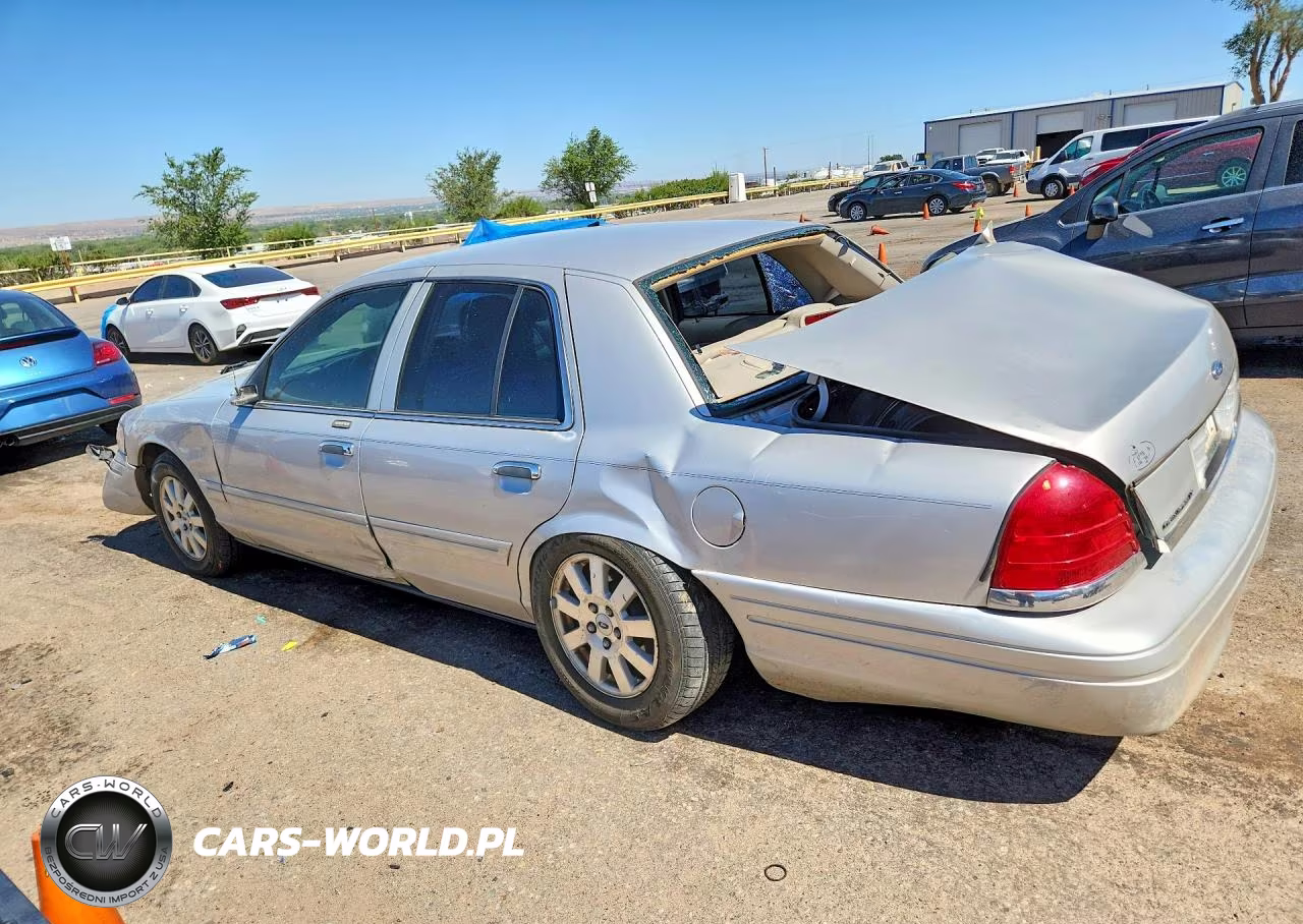 2007 Ford Crown Victoria Lx VIN:2FAFP74V17X145828 - 2