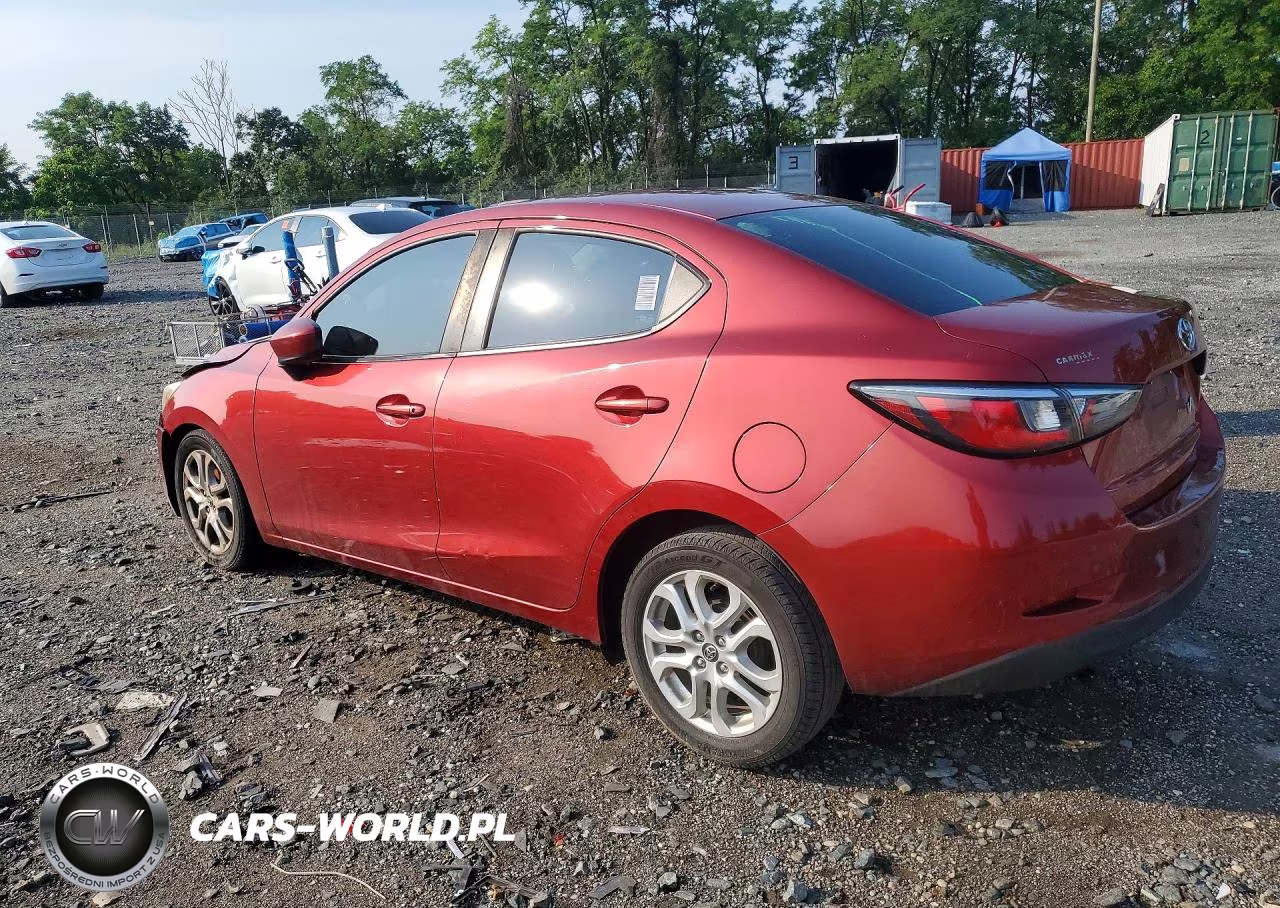 2017 Toyota Yaris Ia Base VIN:3MYDLBYV9HY152320 - 2