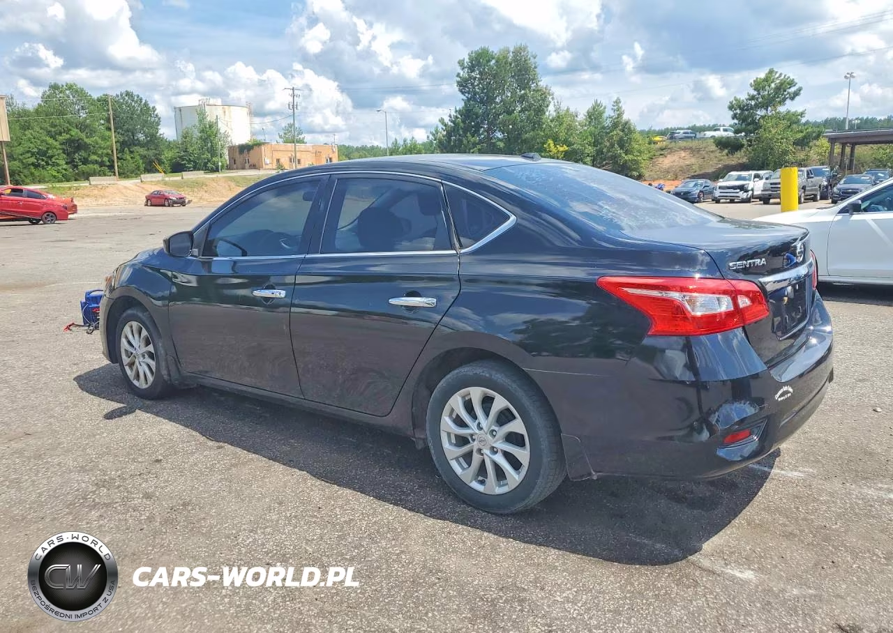 2018 Nissan Sentra Sv VIN:3N1AB7APXJL619070 - 2