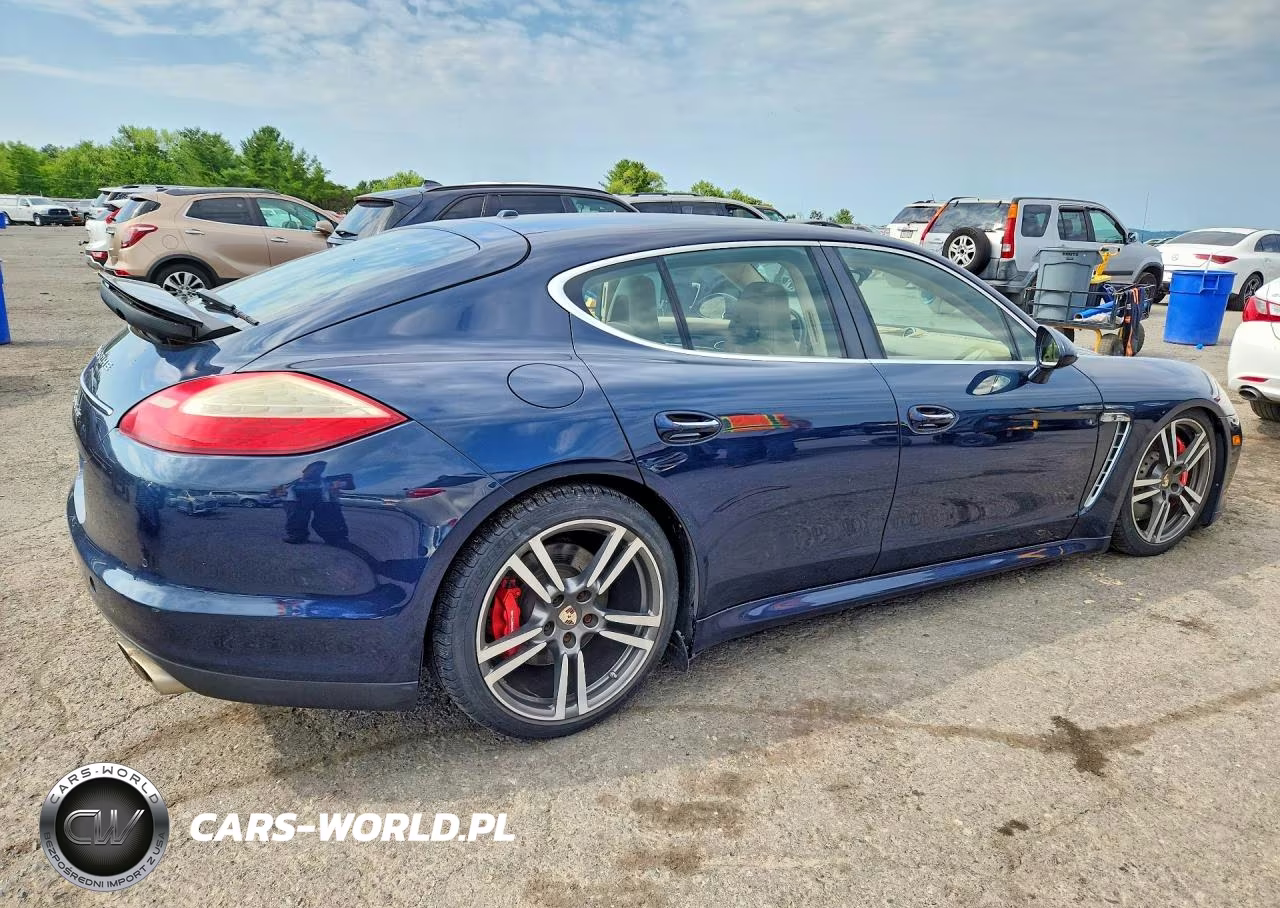 2010 Porsche Panamera Turbo VIN:WP0AC2A7XAL090907 - 3