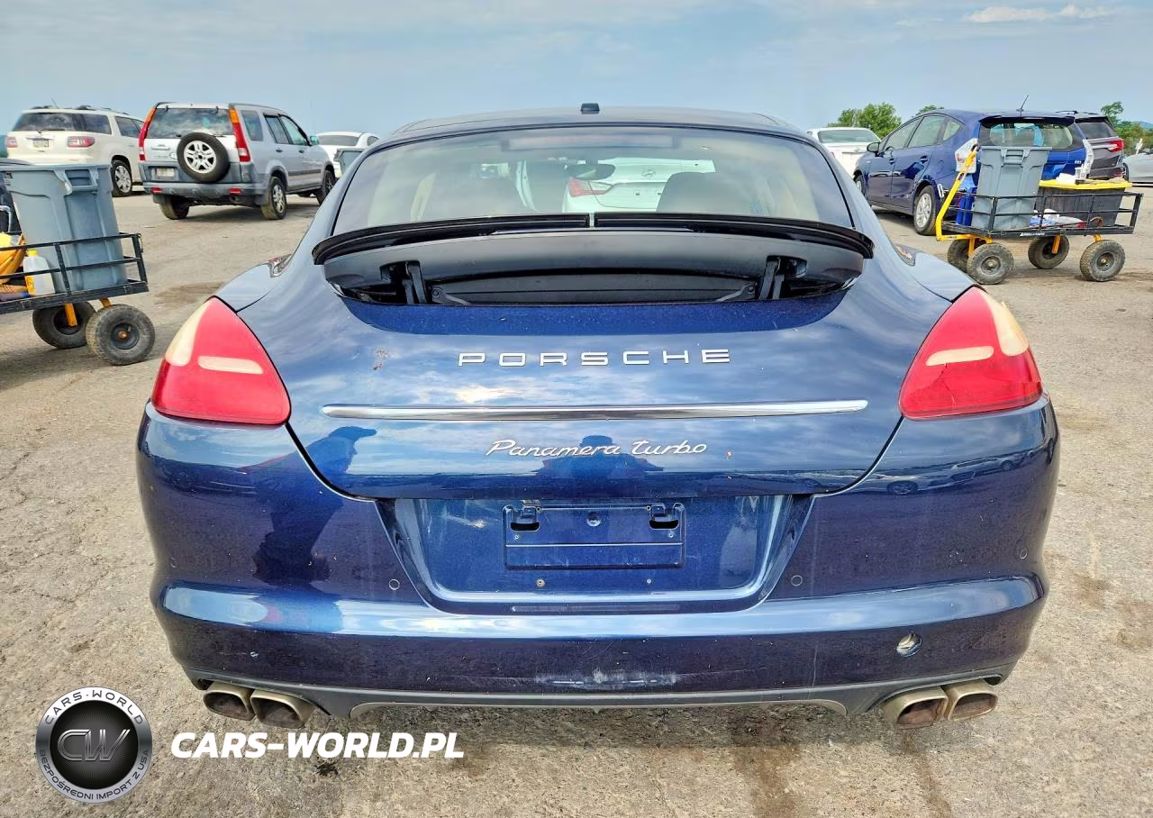 2010 Porsche Panamera Turbo VIN:WP0AC2A7XAL090907 - 6