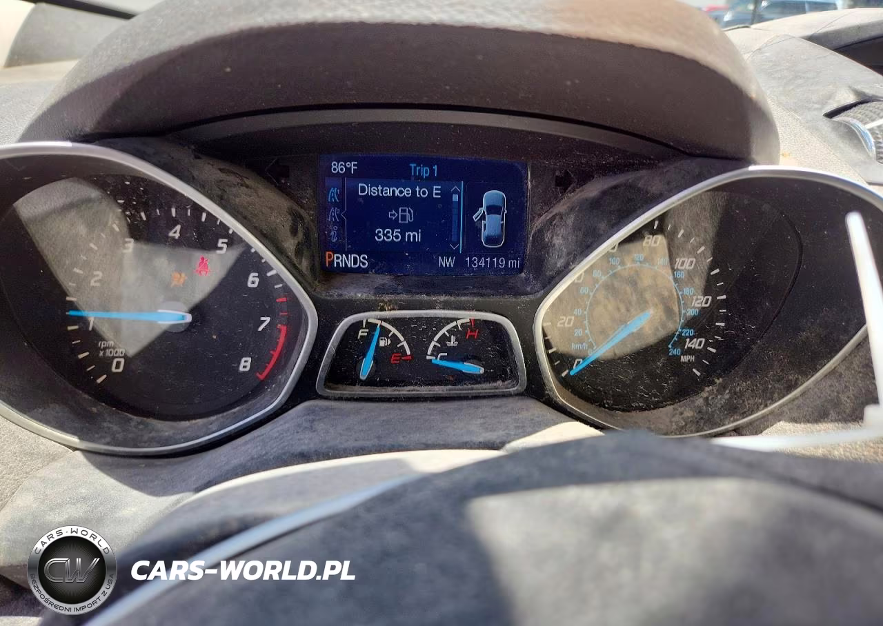 2014 Ford Escape Se VIN:1FMCU0GX4EUC30124 - 9