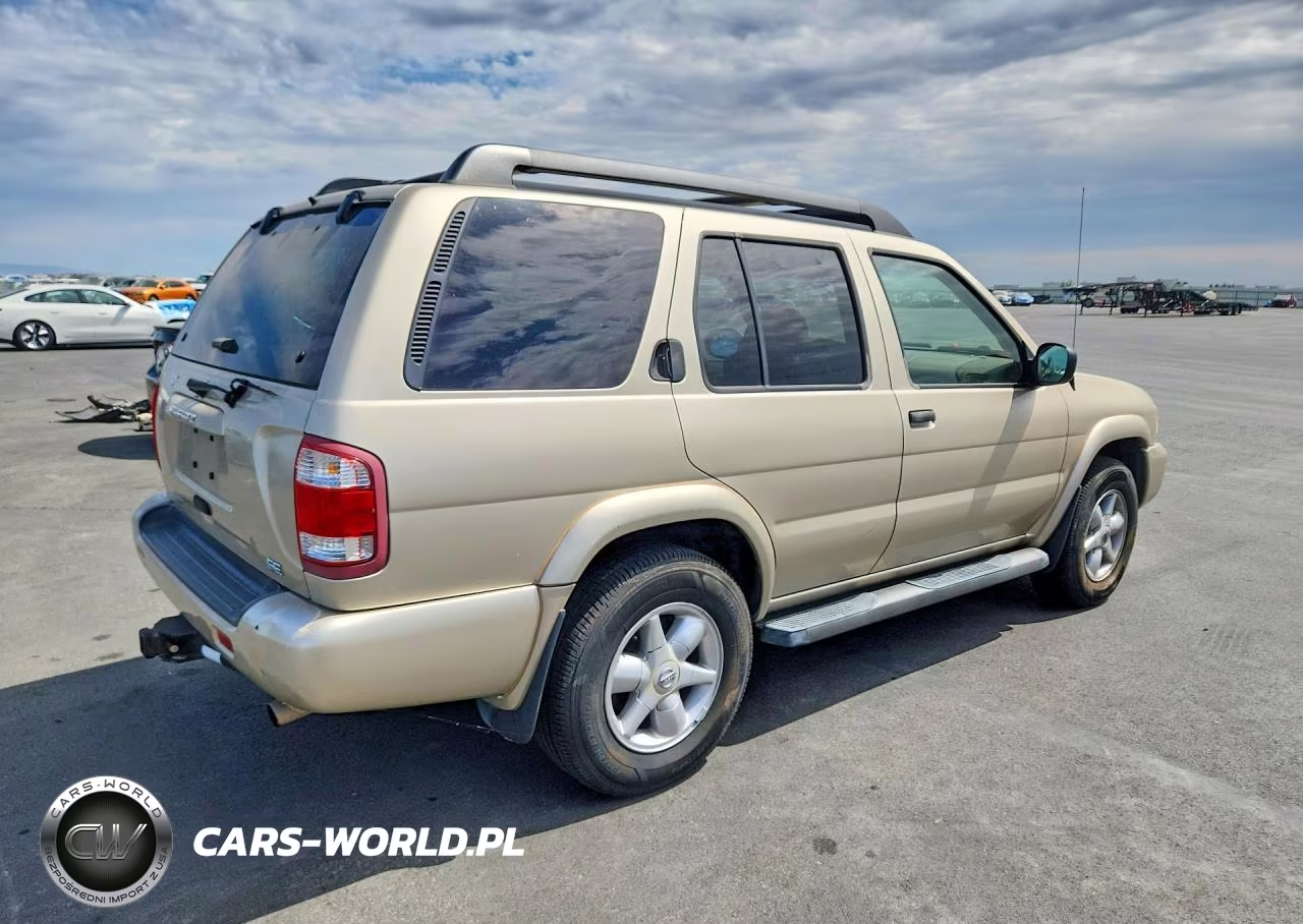 2002 Nissan Pathfinder Le-Se VIN:JN8DR09Y02W745982 - 3
