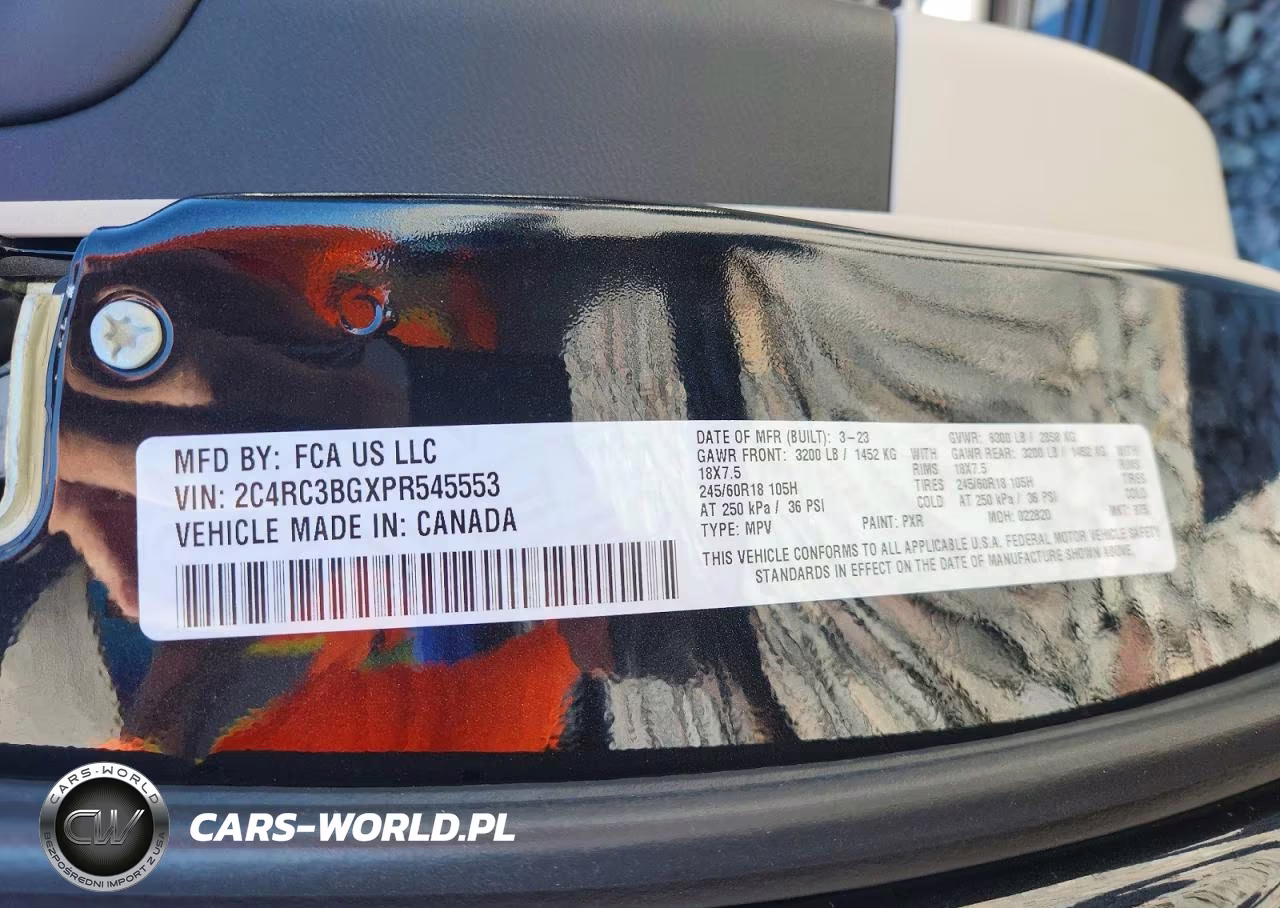 2023 Chrysler Pacifica Touring L VIN:2C4RC3BGXPR545553 - 13