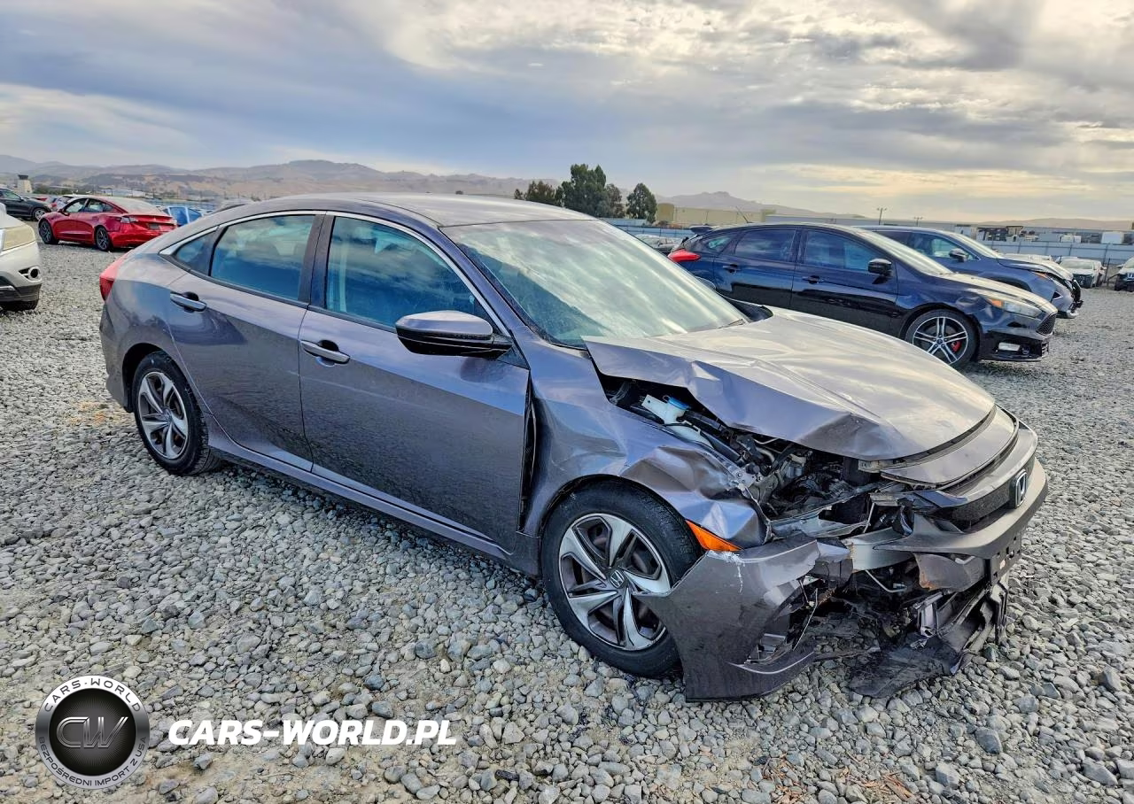 2020 Honda Civic Lx VIN:19XFC2F6XLE211405 - 4