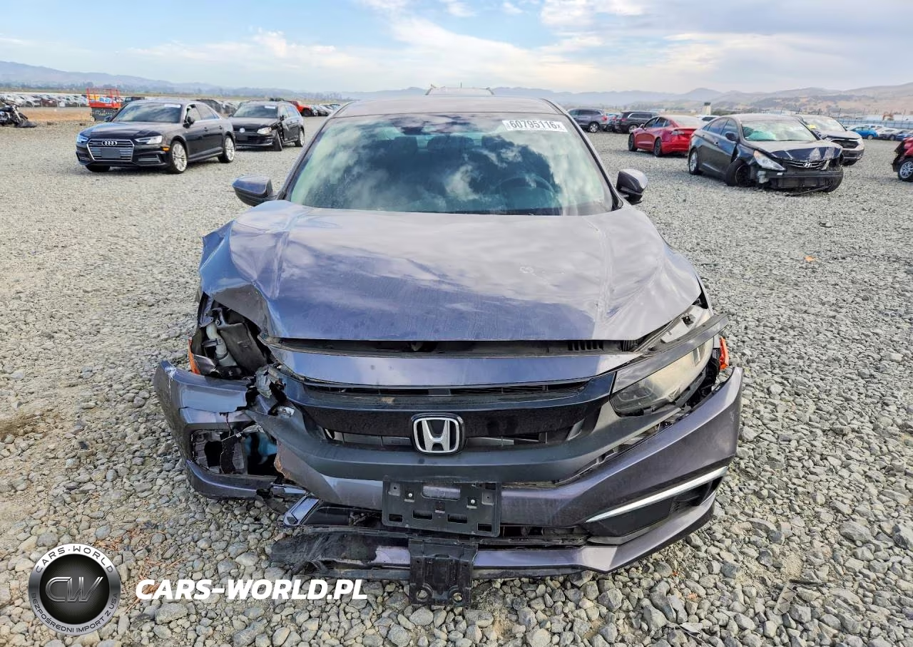 2020 Honda Civic Lx VIN:19XFC2F6XLE211405 - 5