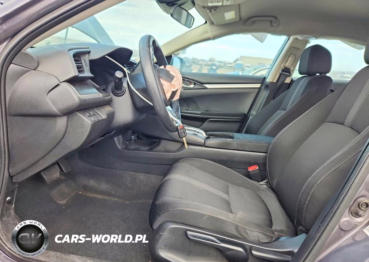 2020 Honda Civic Lx VIN:19XFC2F6XLE211405 - 7