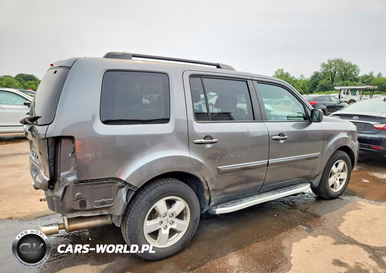 2011 Honda Pilot Exln VIN:5FNYF4H76BB063375 - 3