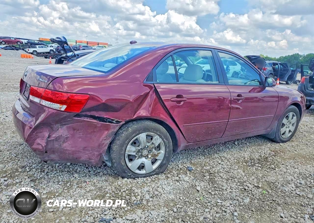 2007 Hyundai Sonata Gls VIN:5NPET46C87H281614 - 3