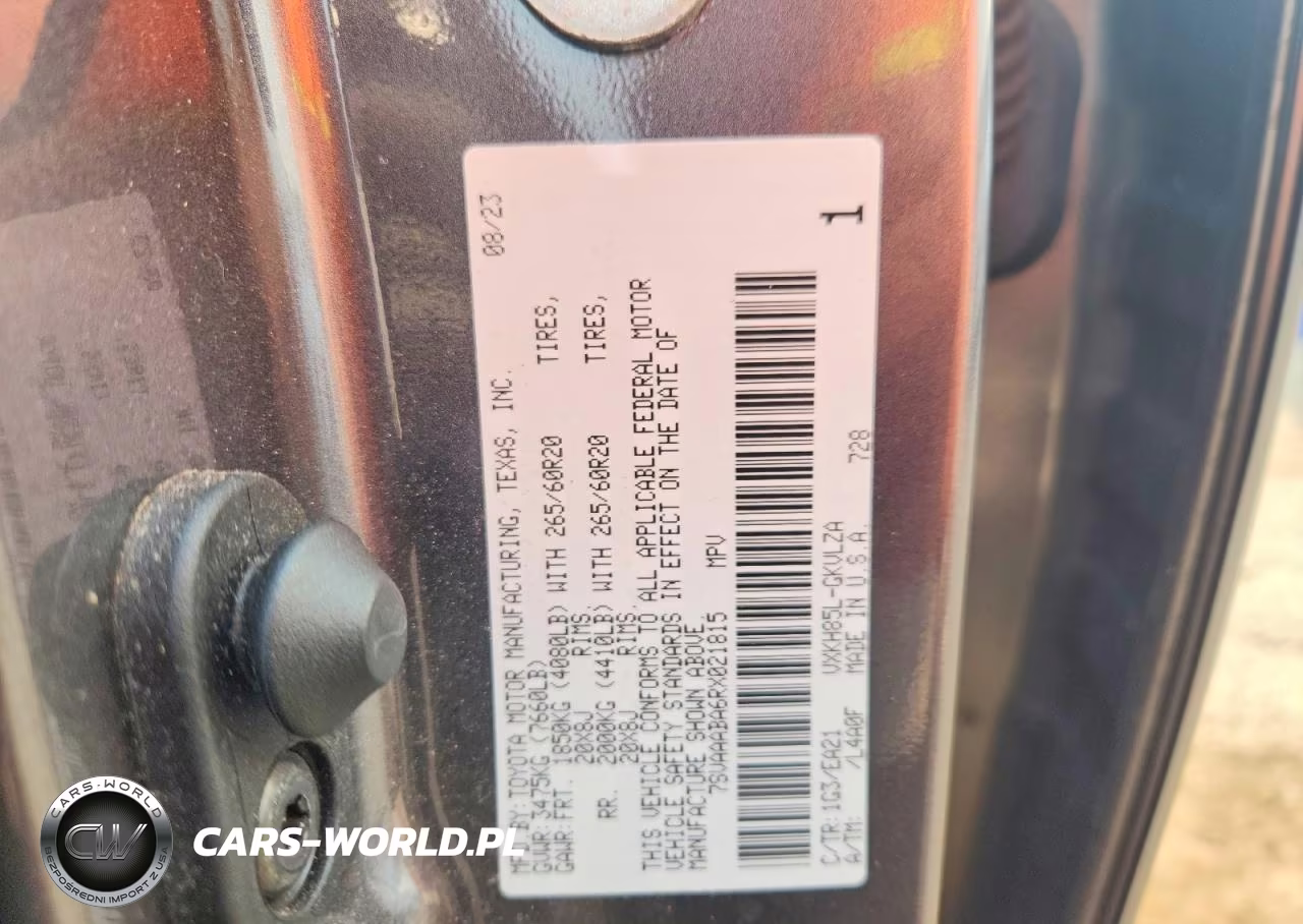 2024 Toyota Sequoia Limited VIN:7SVAAABA6RX021815 - 14