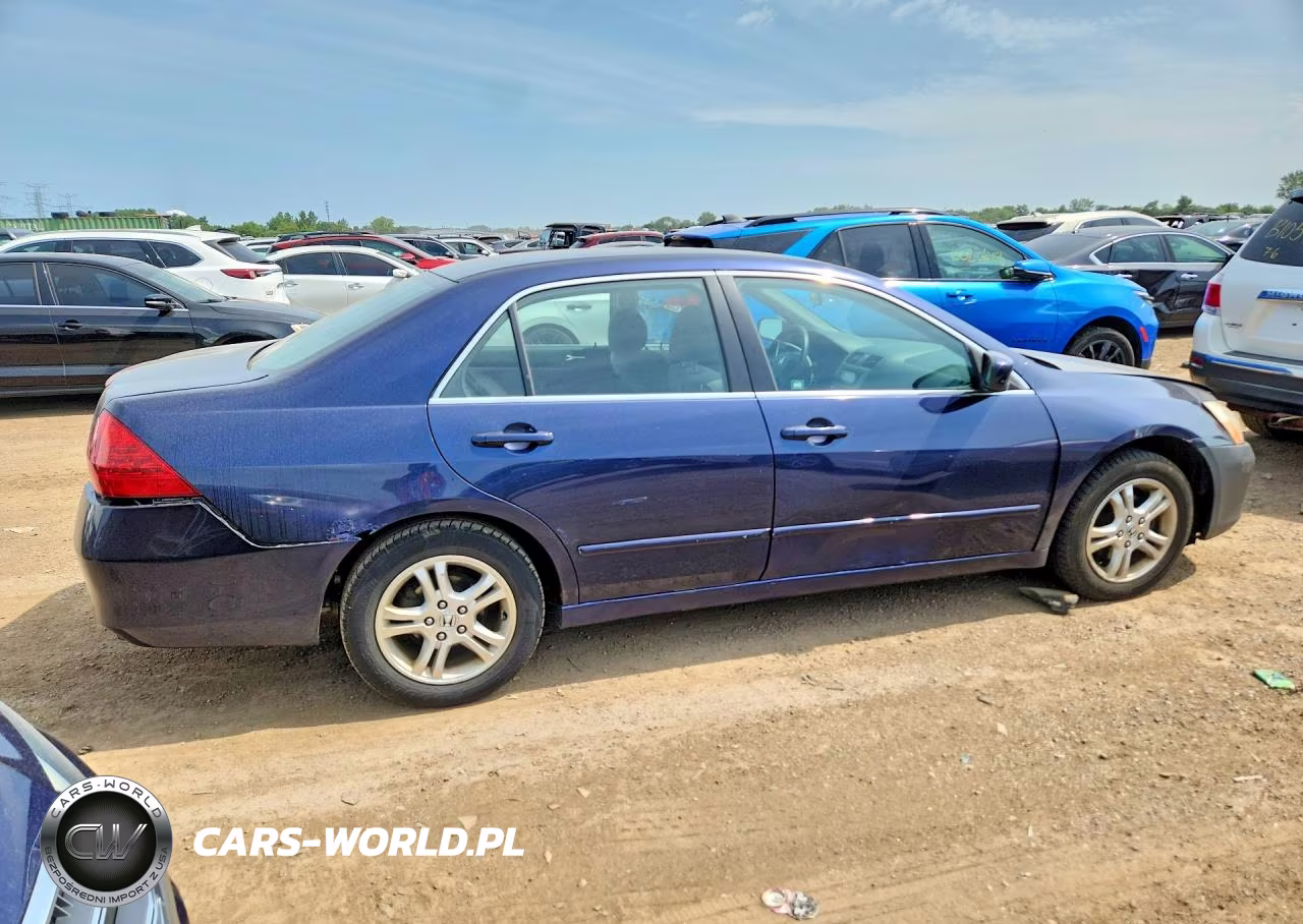 2007 Honda Accord Se VIN:JHMCM56387C015451 - 3