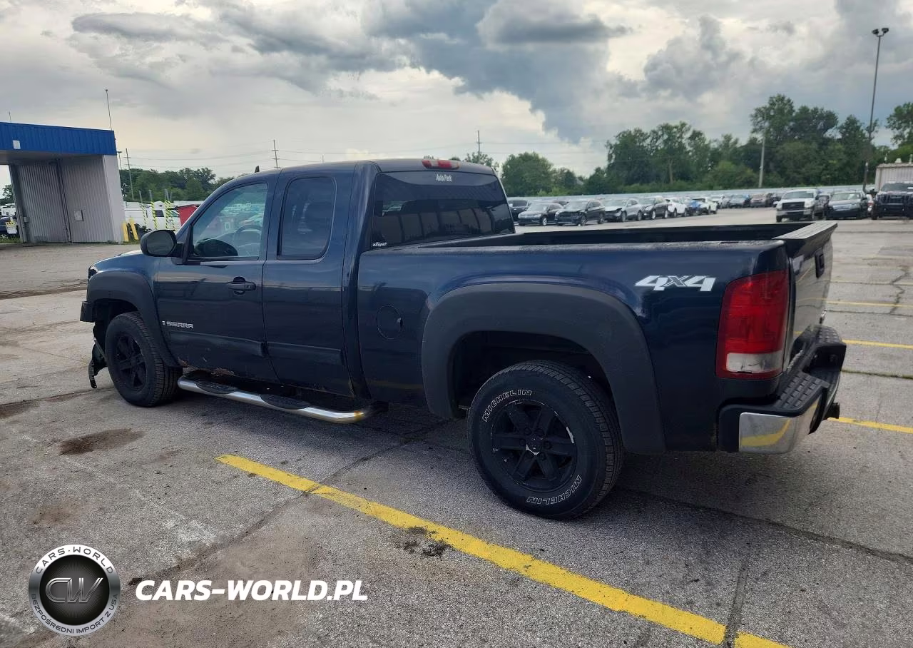 2008 GMC Sierra K1500 VIN:1GTEK19J38Z287181 - 2