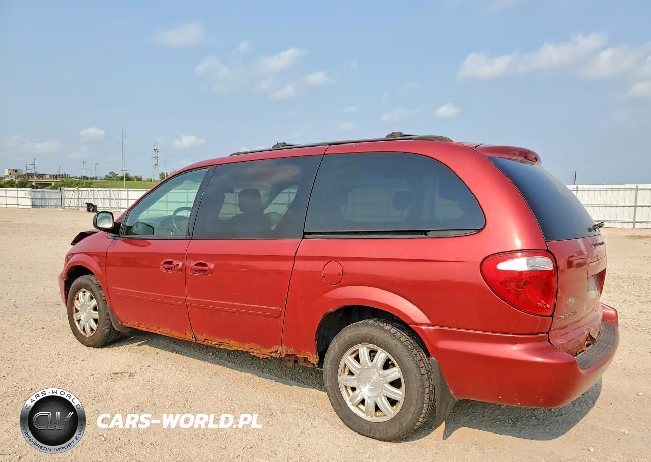 2007 Dodge Grand Caravan Sxt VIN:2D4GP44L37R324407 - 2