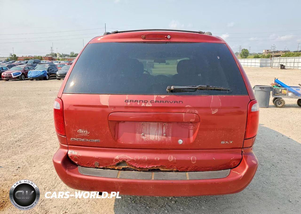 2007 Dodge Grand Caravan Sxt VIN:2D4GP44L37R324407 - 6