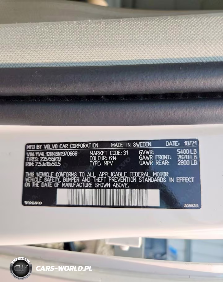 2022 Volvo Xc60 B5 Momentum VIN:YV4L12RK6N1970668 - 13