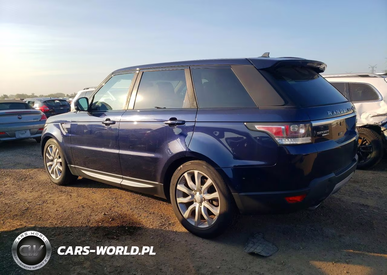 2016 Land Rover Range Rover Sport Hse VIN:SALWR2VF2GA547387 - 2