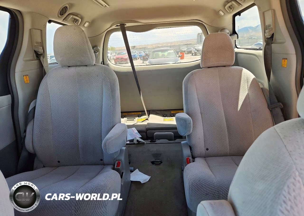 2012 Toyota Sienna Le VIN:5TDJK3DCXCS040740 - 10