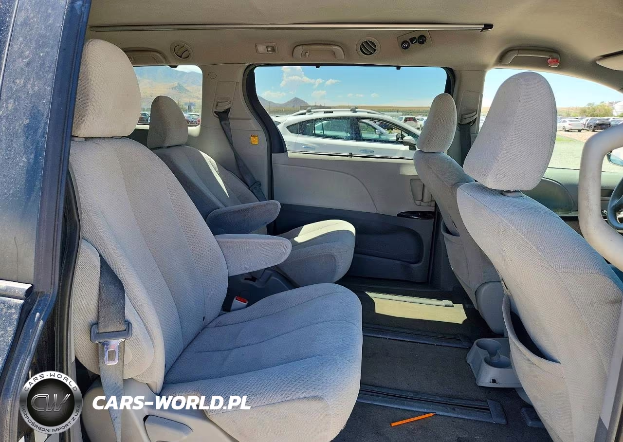 2012 Toyota Sienna Le VIN:5TDJK3DCXCS040740 - 11