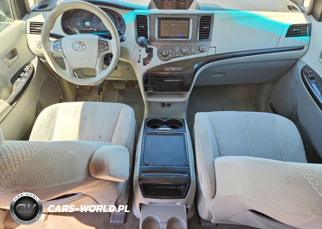 2012 Toyota Sienna Le VIN:5TDJK3DCXCS040740 - 8