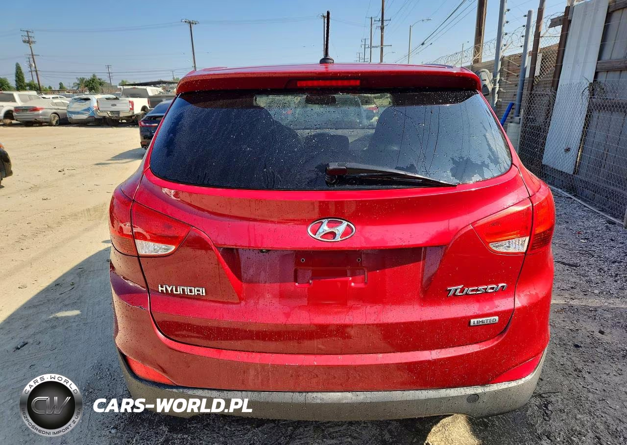 2012 Hyundai Tucson Limited VIN:KM8JU3AC9CU358158 - 6