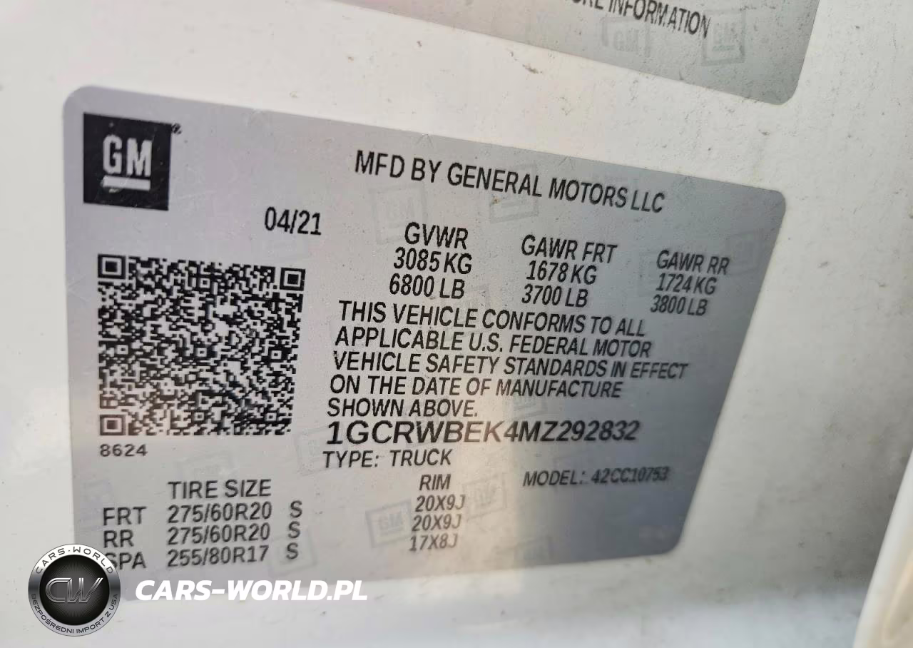 2021 Chevrolet Silverado C1500 Custom VIN:1GCRWBEK4MZ292832 - 12