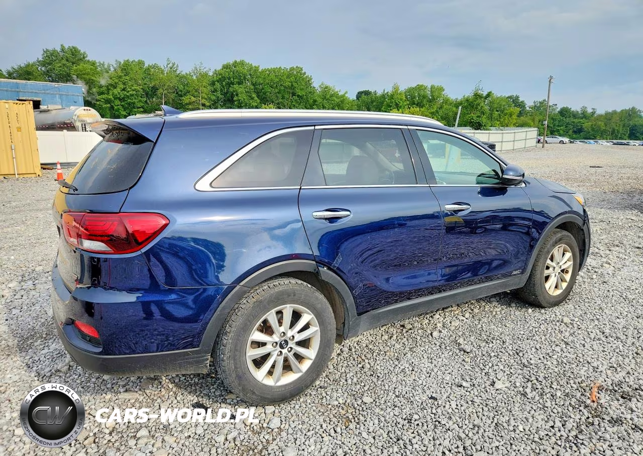 2019 Kia Sorento Lx VIN:5XYPGDA37KG505346 - 3