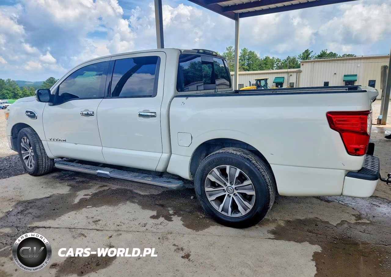 2017 Nissan Titan Sl VIN:1N6AA1E62HN537775 - 2