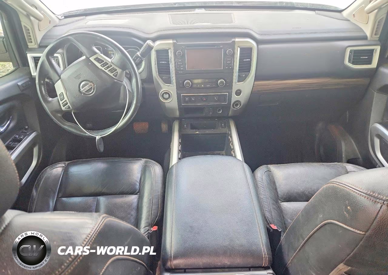 2017 Nissan Titan Sl VIN:1N6AA1E62HN537775 - 8