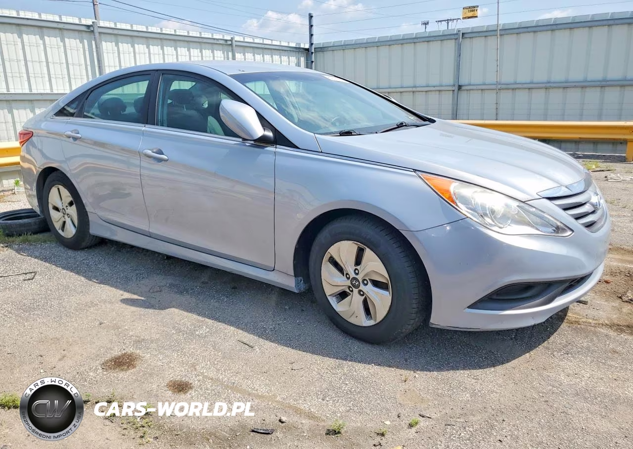 2014 Hyundai Sonata Gls VIN:5NPEB4AC0EH820234 - 4