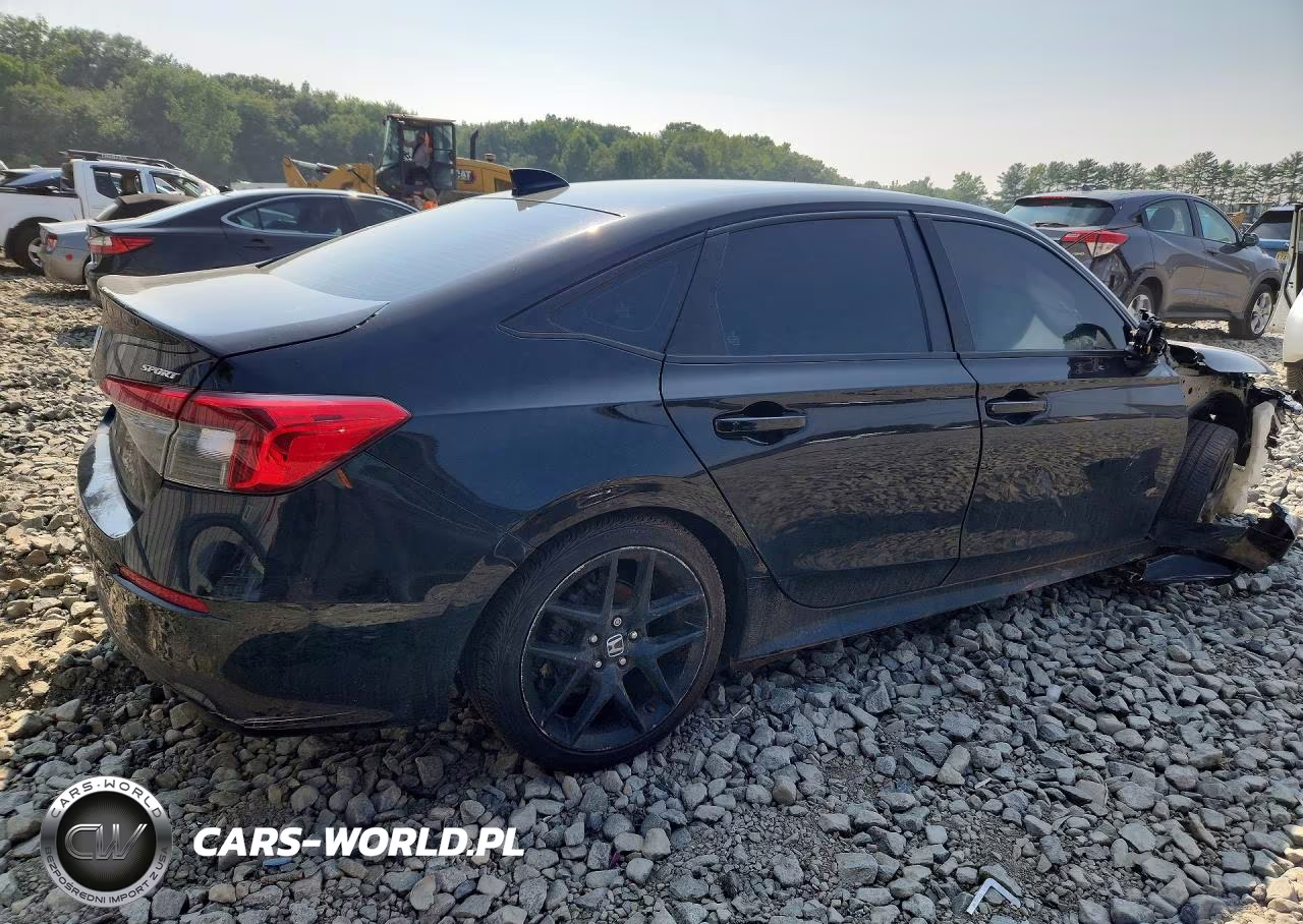 2022 Honda Civic Sport VIN:2HGFE2F52NH521591 - 3