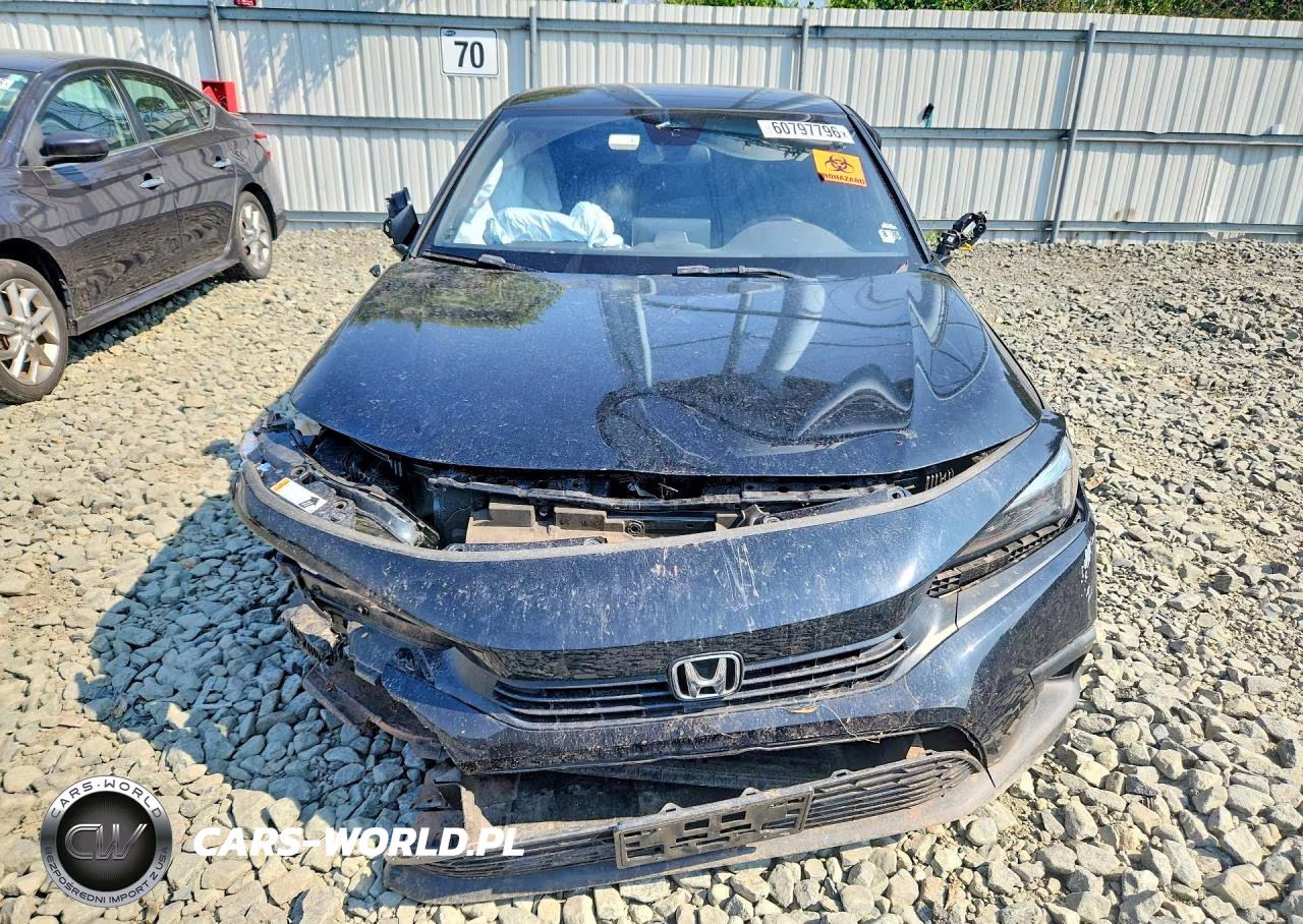 2022 Honda Civic Sport VIN:2HGFE2F52NH521591 - 5