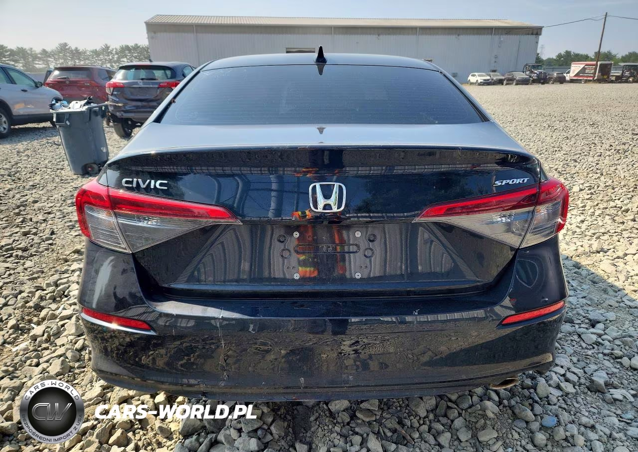 2022 Honda Civic Sport VIN:2HGFE2F52NH521591 - 6