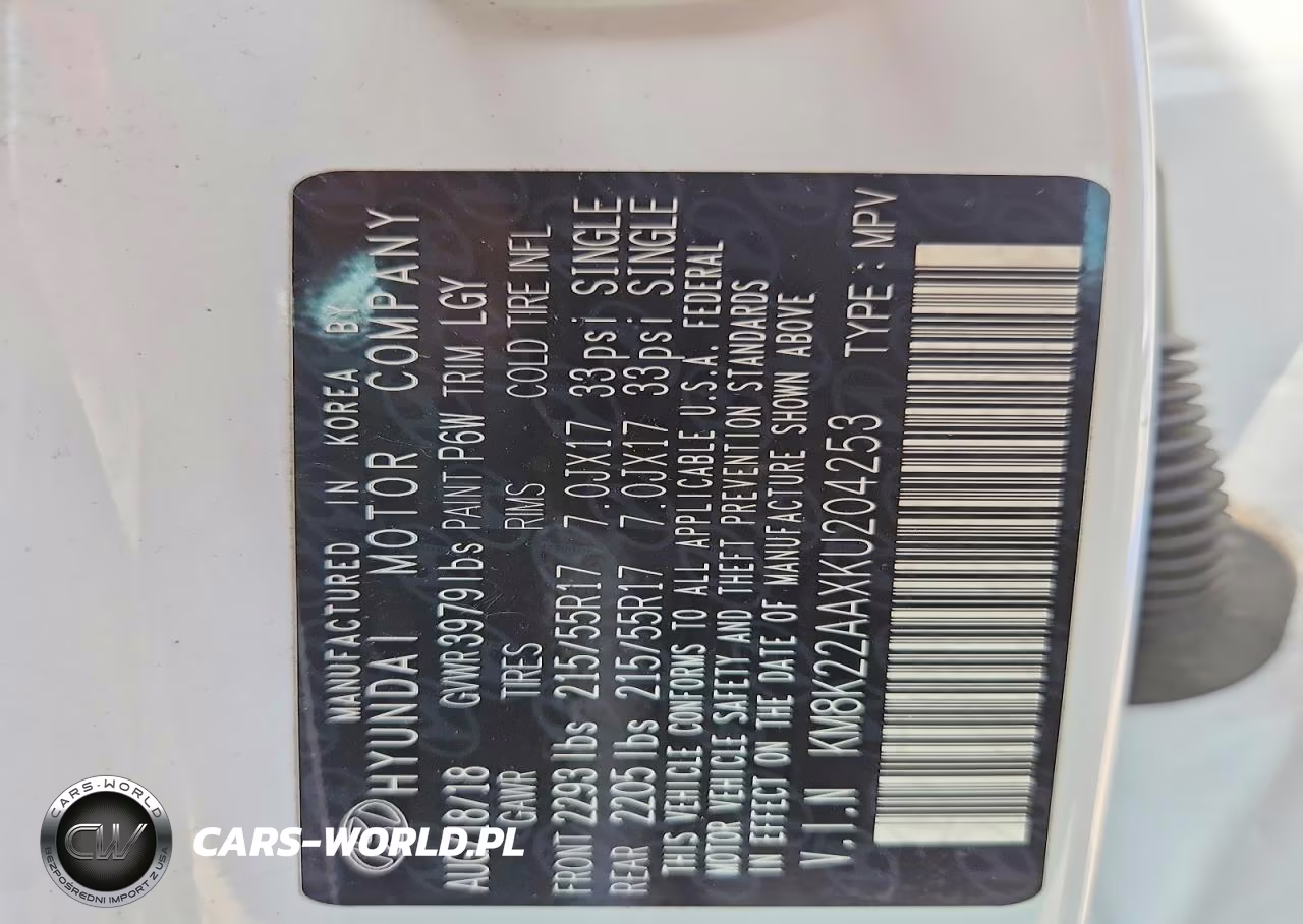 2019 Hyundai Kona Sel VIN:KM8K22AAXKU204253 - 13