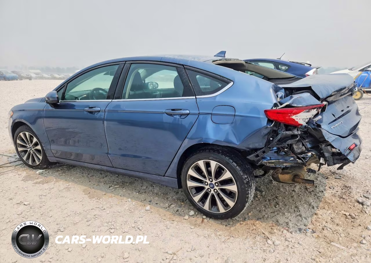 2019 Ford Fusion Se VIN:3FA6P0T93KR154503 - 2