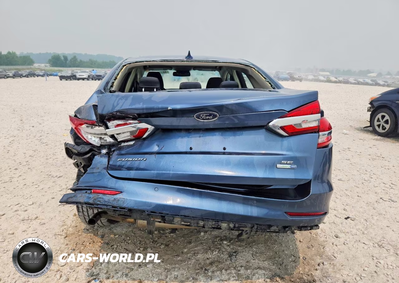 2019 Ford Fusion Se VIN:3FA6P0T93KR154503 - 6