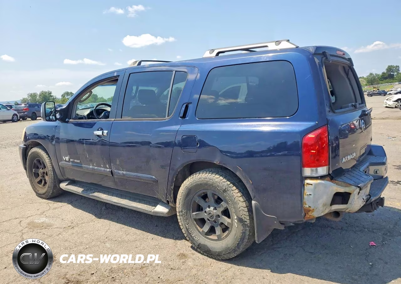 2006 Nissan Armada Se-Le VIN:5N1AA08B46N722392 - 2