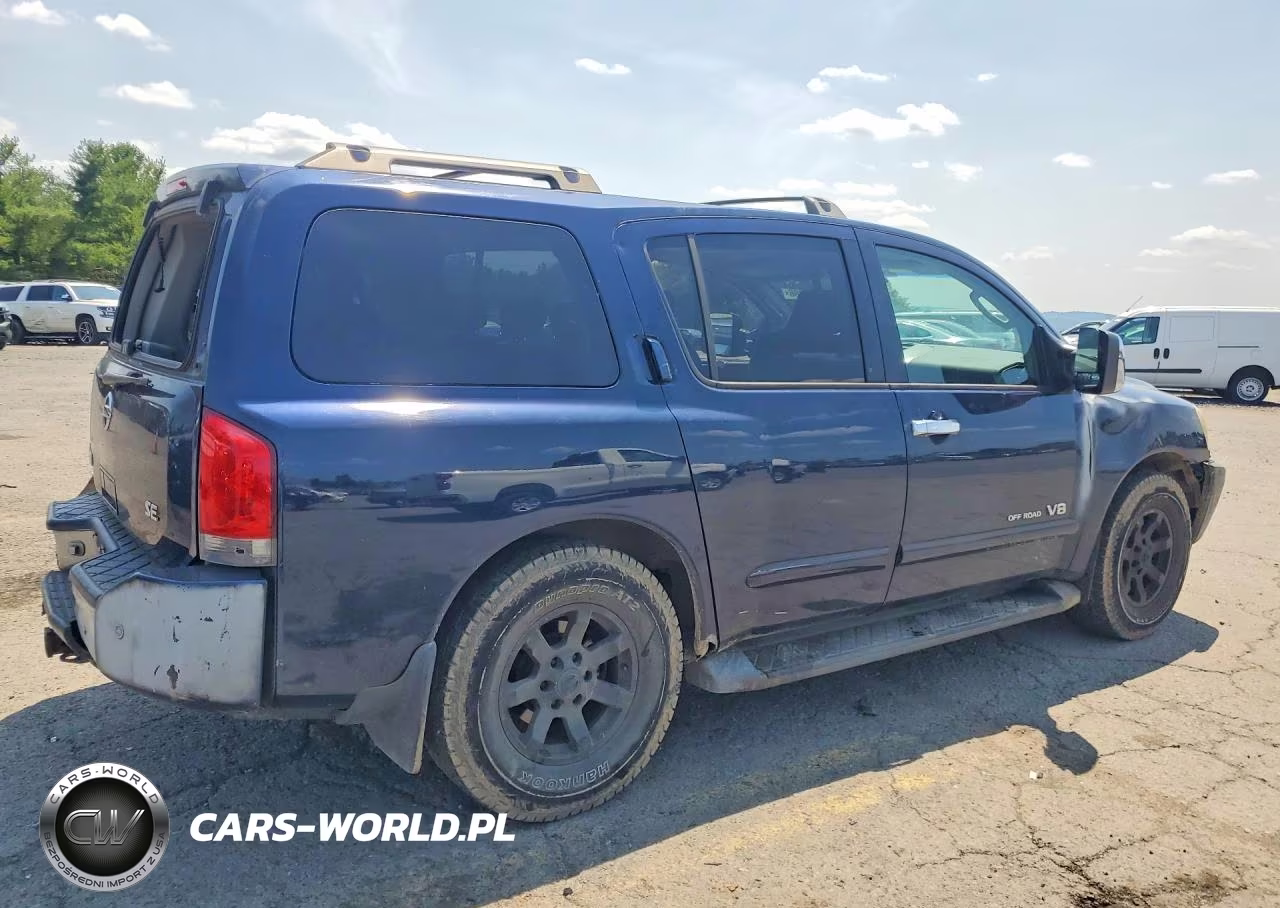 2006 Nissan Armada Se-Le VIN:5N1AA08B46N722392 - 3